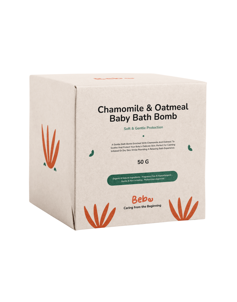 Chamomile & Oatmeal Baby Bath Bomb