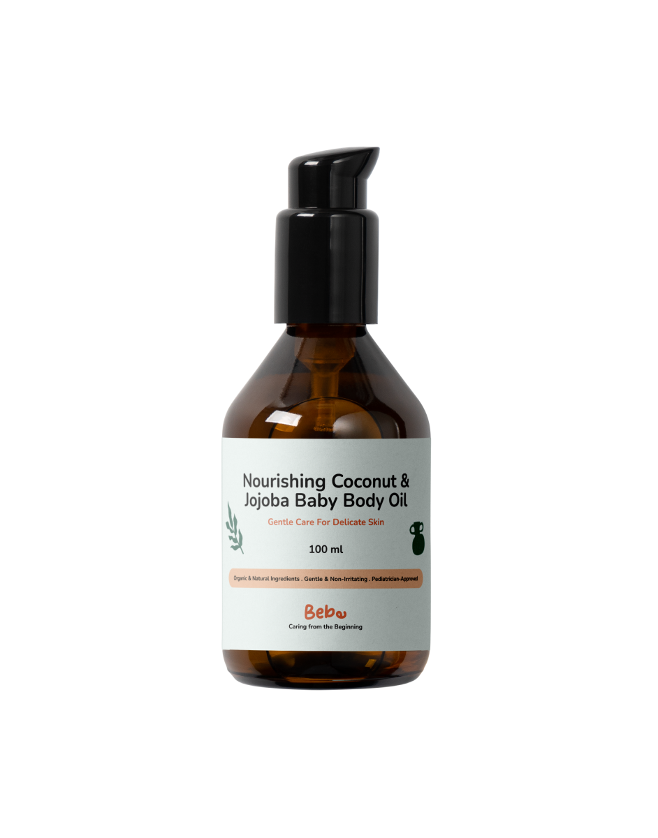 Nourishing Coconut & Jojoba Baby Body Oil