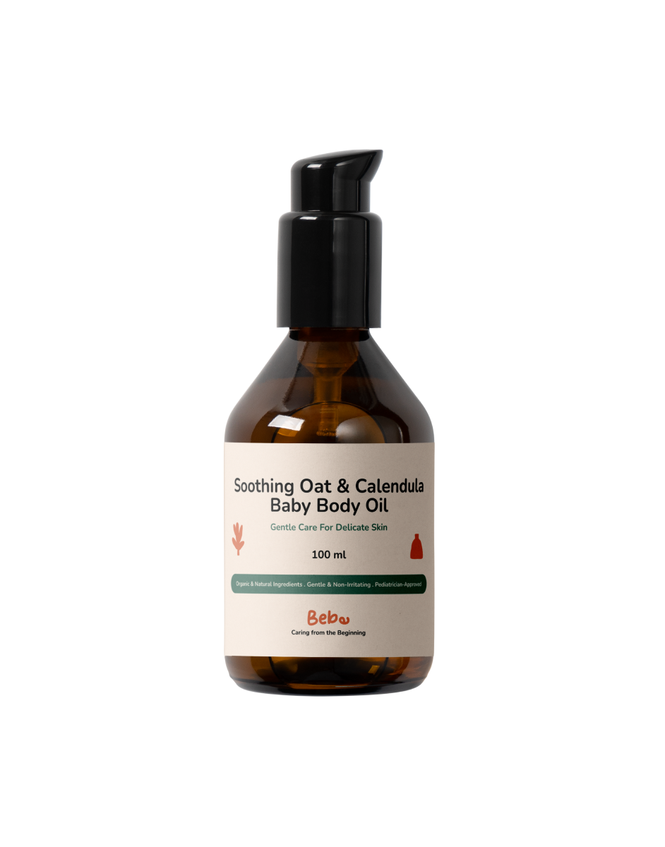 Soothing Oat & Calendula Baby Body Oil